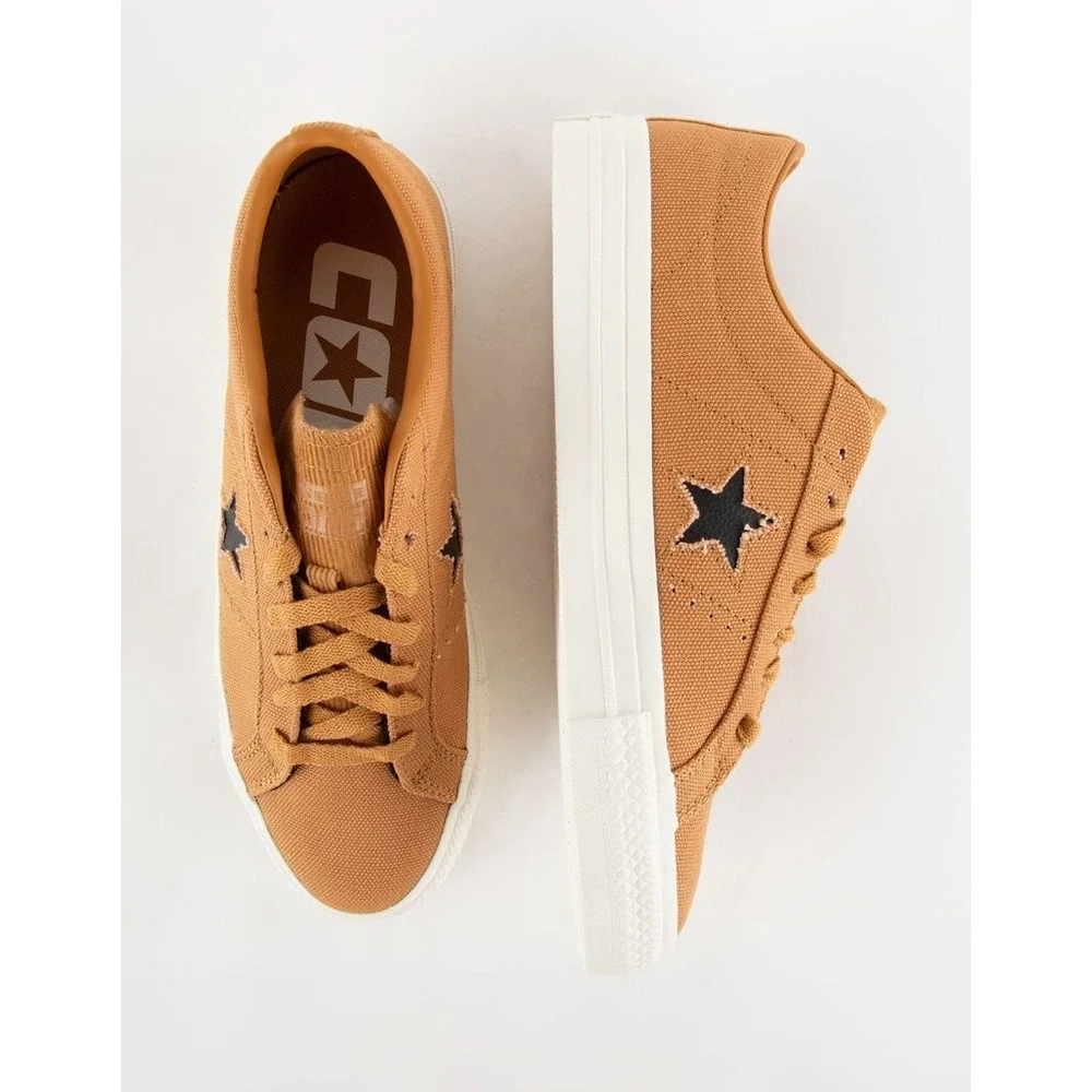 Converse One Star Pro Ox‎ Raw Sugar A06805C Unisex Adults Size Men 8 Womens 9.5